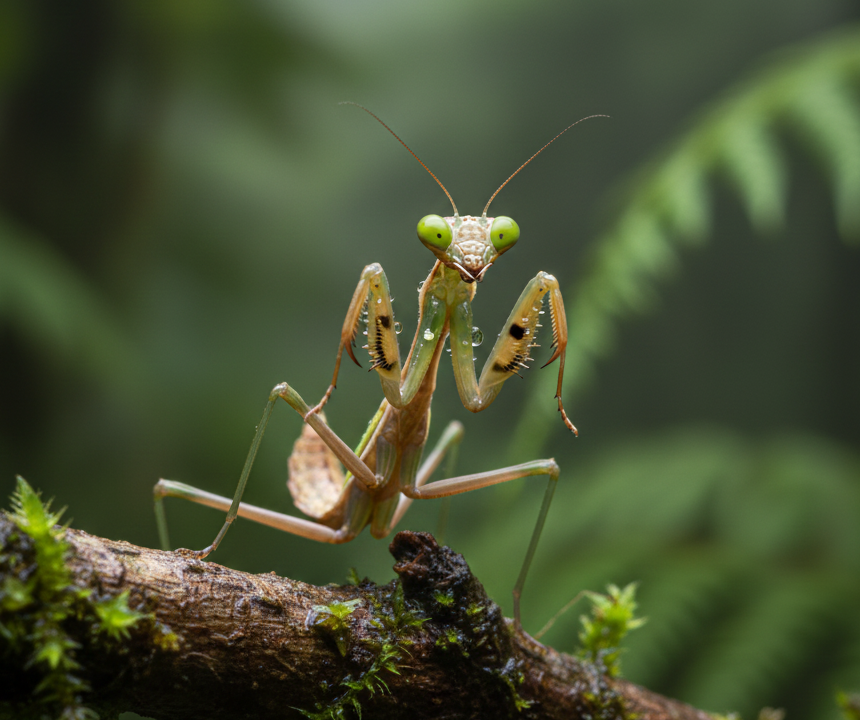 Praying Mantis Mindo