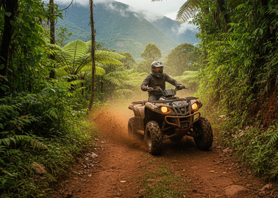 Quad Biking in Mindo Cloud Forest